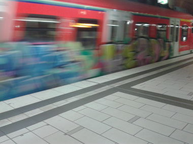 Graffiti Train - Photo by register