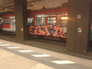 Graffiti Train - Photo by register