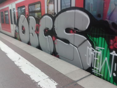 Graffiti Train - Photo by register