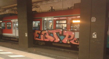 Graffiti Train - Photo by register