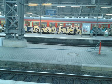 Graffiti Train - Photo by register