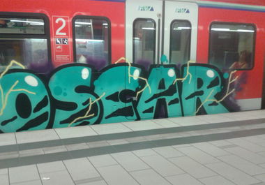 Graffiti Train - Photo by register
