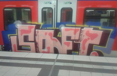 Graffiti Train - Photo by register