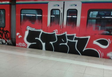 Graffiti Train - Photo by register