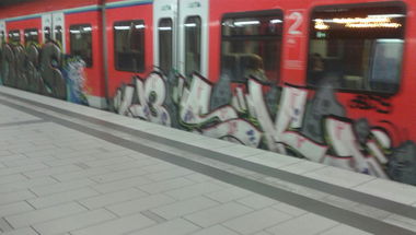 Graffiti Train - Photo by register