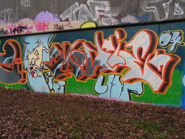 Graffiti Wall - Photo by register