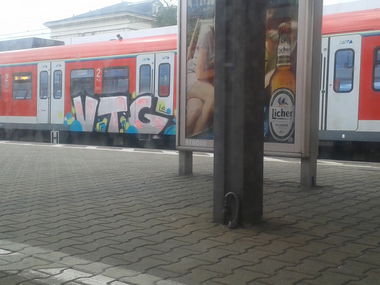 Graffiti Train - Photo by register