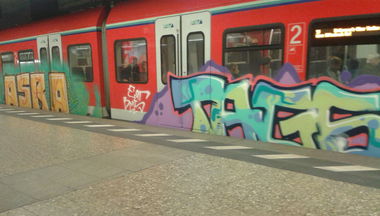 Graffiti Train - Photo by register