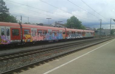 Graffiti Train - Photo by register (2016)