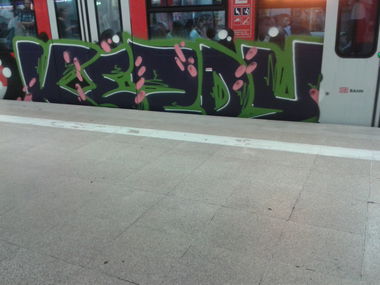 Graffiti Train - Photo by register