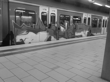 Graffiti Train - Photo by register