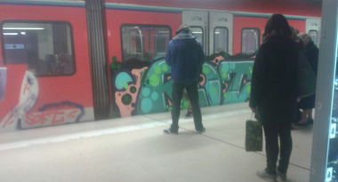 Graffiti Train - Photo by register