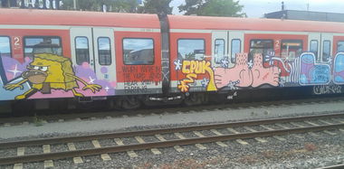 Graffiti Train - Photo by register (2016)