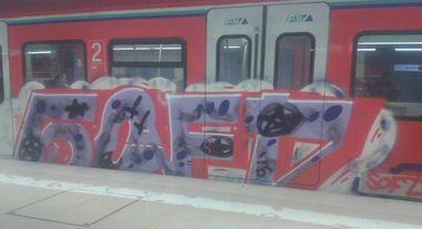 Graffiti Train - Photo by register
