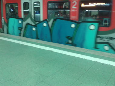 Graffiti Train - Photo by register