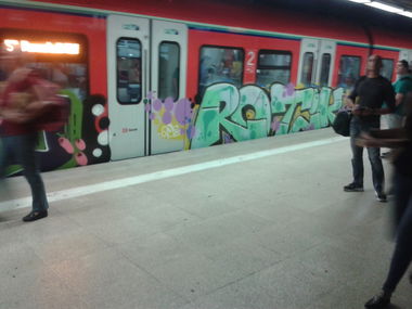 Graffiti Train - Photo by register