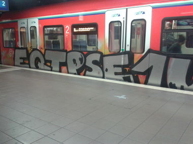 Graffiti Train - Photo by register