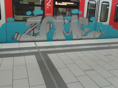 Graffiti Train - Photo by register