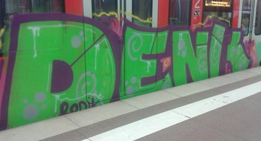 Graffiti Train - Photo by register