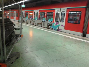 Graffiti Train - Photo by register