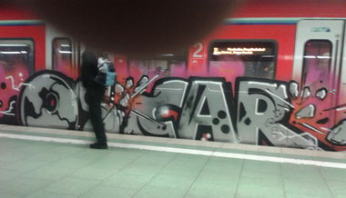 Graffiti Train - Photo by register (2015)