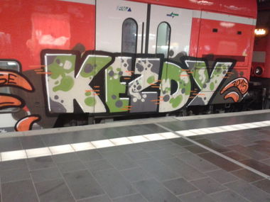 Graffiti Train - Photo by register