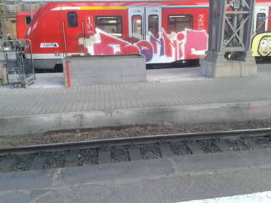 Graffiti Train - Photo by register