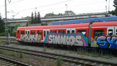 Graffiti Train - Photo by register