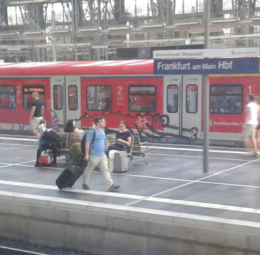 Graffiti Train - Photo by register