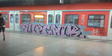 Graffiti Train - Photo by register (2016)