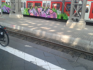 Graffiti Train - Photo by register