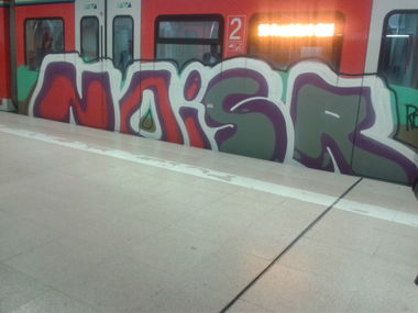 Graffiti Train - Photo by register