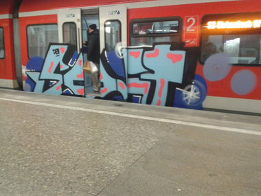 Graffiti Train - Photo by register