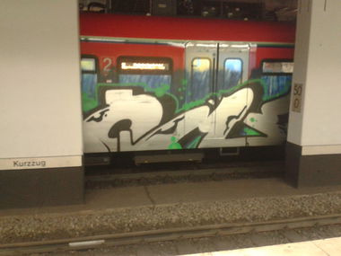 Graffiti Train - Photo by register