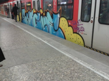 Graffiti Train - Photo by register