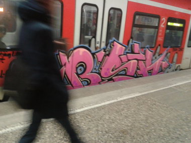 Graffiti Train - Photo by register