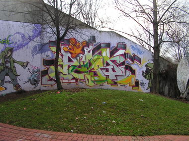 Graffiti Wall - Photo by register