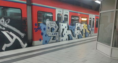 Graffiti Train - Photo by register