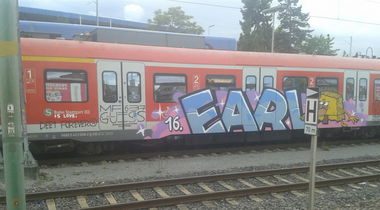 Graffiti Train - Photo by register (2016)