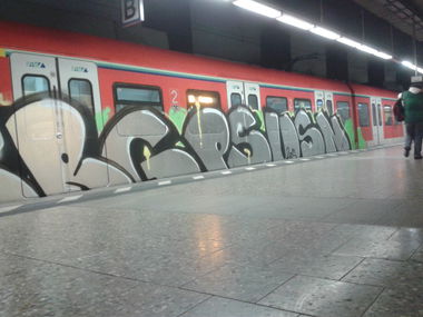 Graffiti Train - Photo by register
