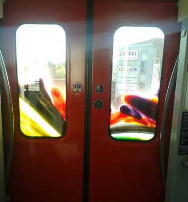 Graffiti Train - Photo by register