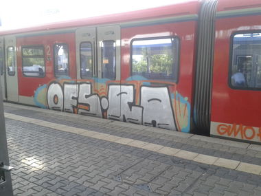 Graffiti Train - Photo by register (2015)