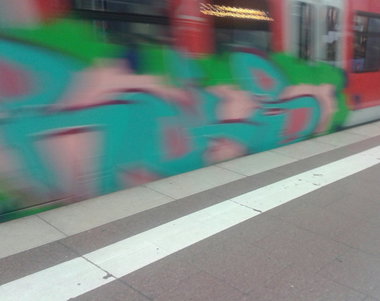 Graffiti Train - Photo by register