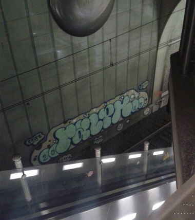 Graffiti Bombing - Photo by register