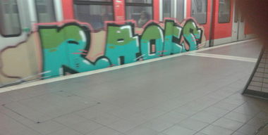 Graffiti Train - Photo by register