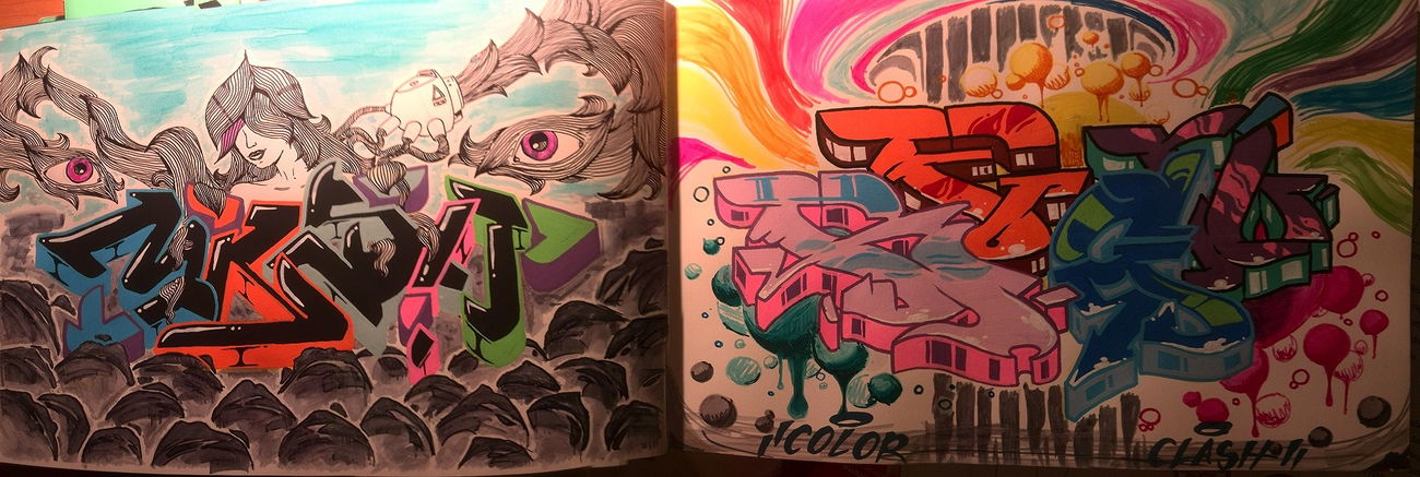 Graffiti Sketch - Photo by regn (2014)