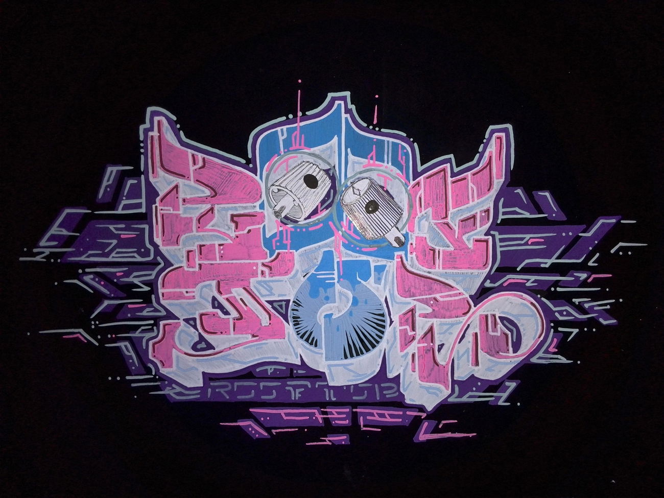 Graffiti Sketch - Photo by regn (2014)
