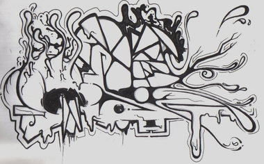 Graffiti Sketch - Photo by rememberme