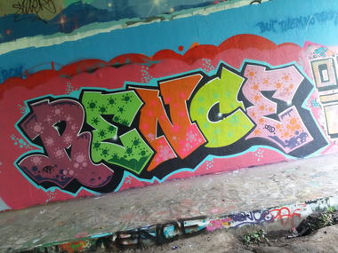 Graffiti Wall - Photo by rence - RENCE (2017)