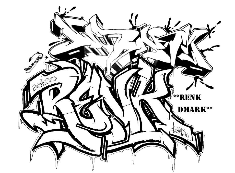 Graffiti Sketch - Photo by renkone - renk, renkone, exchange (2013)